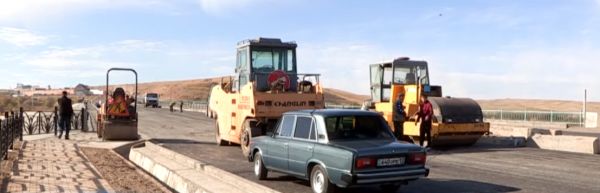 Шымкент: Бадам өзенінің үстіндегі көпірдің құрылысы аяқталды