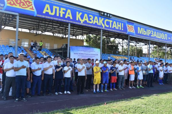 Түркістан: Жетісайда мемлекеттік қызметкерлер арасында спартакиада өтті