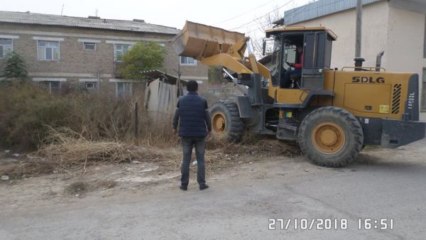 Түркістан облысы: Жетісай қаласында көпқабатты үйлер кәріз жүйесіне қосылып жатыр