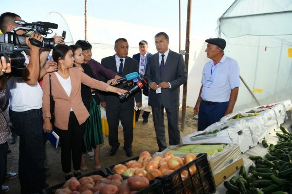 Түркістан облысының әкімі Ж.Түймебаев жұмыс сапарымен Келес ауданында болды