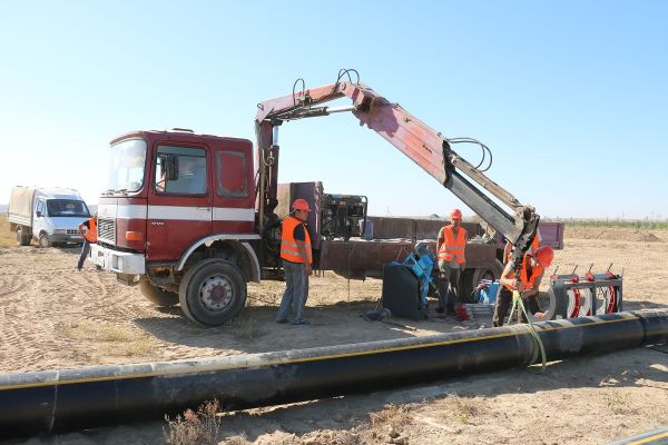 Түркістан облысы: Арыс қаласы «көгілдір отынның» игілігін көретін күн таяу