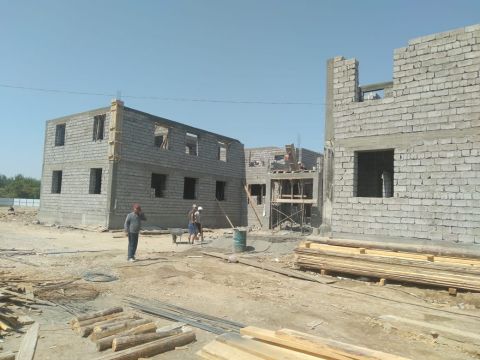 Түркістан облысы: Жетісай ауданында диагностикалық орталықтың құрылысы жүргізіліп жатыр
