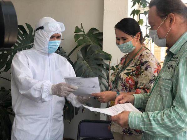 Иностранные граждане, прибывшие с рабочей поездкой в Шымкент, вылечились от коронавирусной инфекции