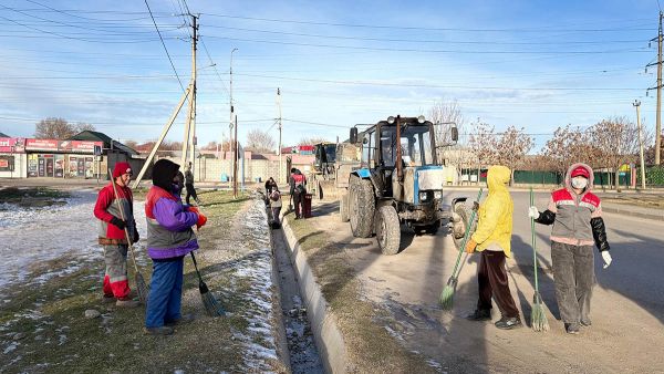 Люди объединились в рамке республиканской программы «Таза Қазақстан»