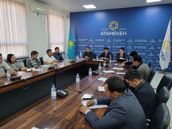 В Палате предпринимателей Шымкента обсудили вопросы реализации Послания Президента